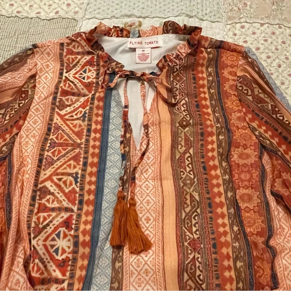 Flying Tomato Multicolor Maxi Dress - Picture 10 of 16